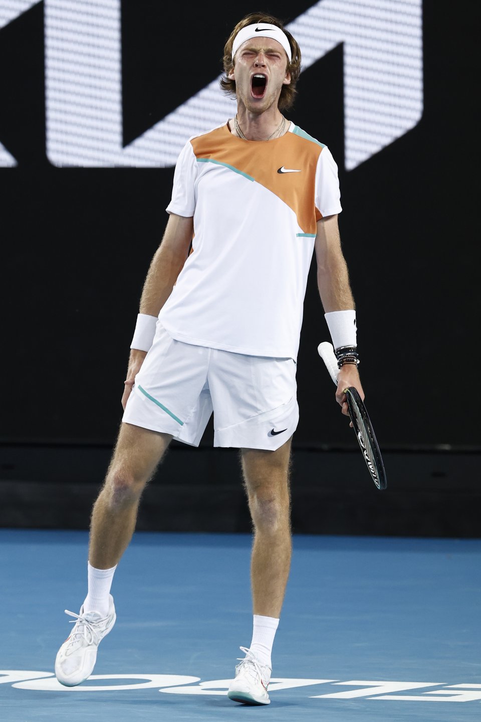 Андрей Рубльов - Марин Чилич 1:3 сета [(5:7, 6:7 (3), 6:3, 3:6] / Australian Open, 1/16-финал, 22.01.2022 г.