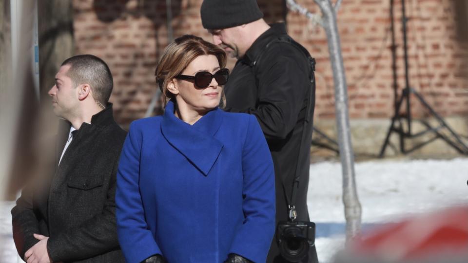 Десислава Радева придружи своя съпруг, президента Димитър Радев, при встъпването