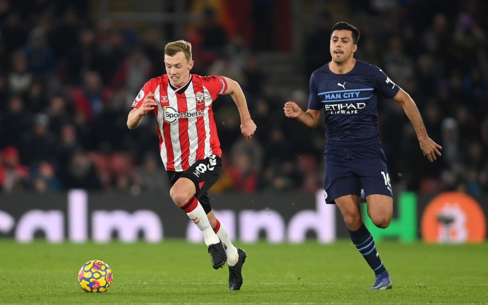 Саутхемптън - Манчестър Сити, 22.01.2022 г.