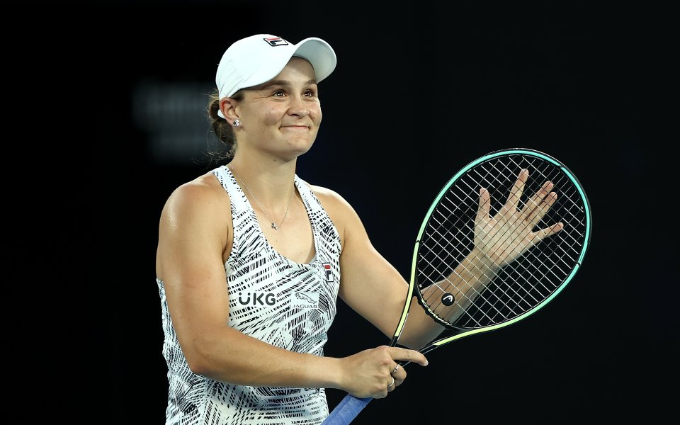 Световната номер 1 Ашли Барти продължи с изключителното си представяне