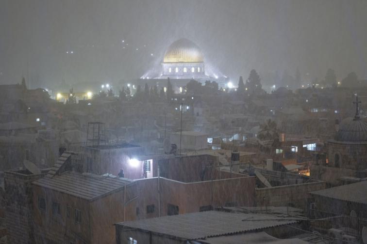 Сняг изненада Израел