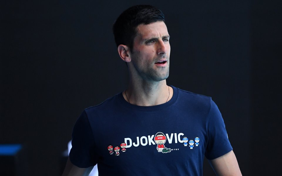 Световният №1 в мъжкия тенис Новак Джокович се замисля за