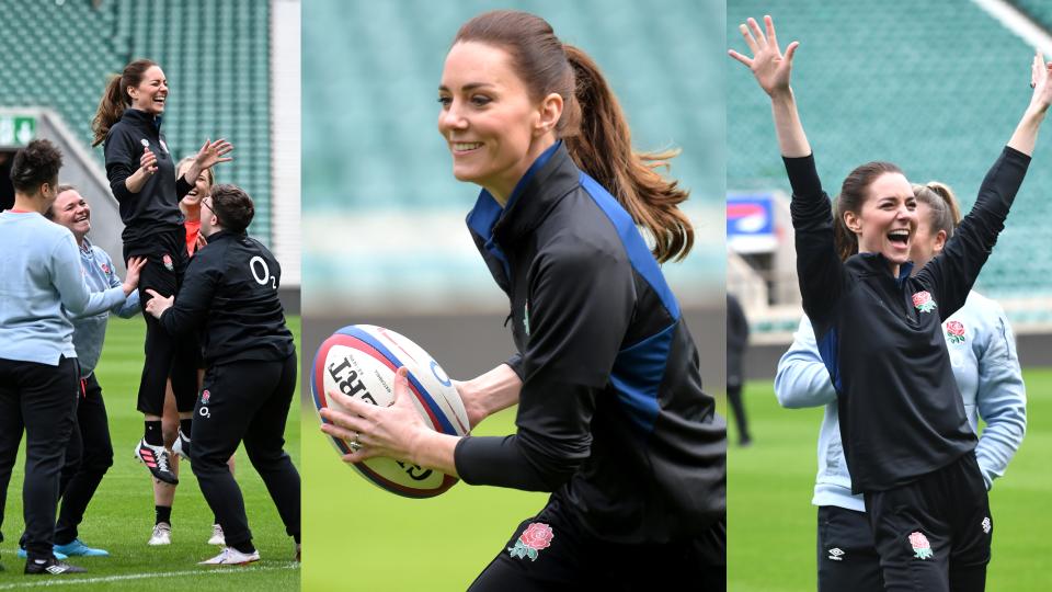 Запознайте се с кралицата на ръгбито, Катрин Мидълтън! Херцогинята на