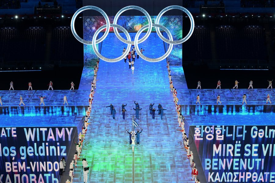 Откриващата церемония на Зимните олимпийските игри1