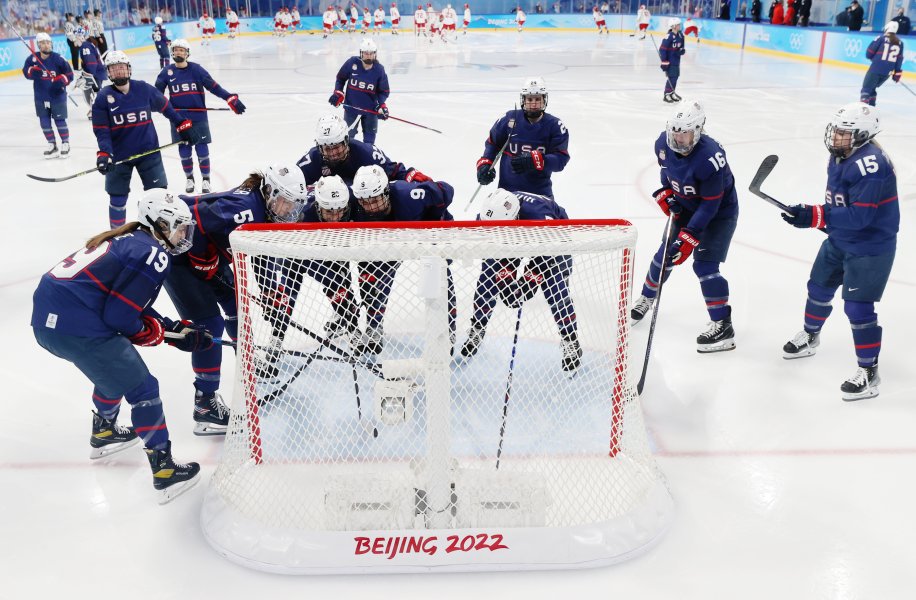 САЩ Руски олимпийски комитет хокей на лед1