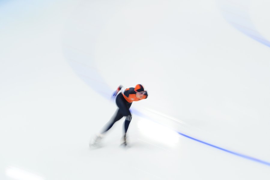 Ирене Схаутен 5000 метра бързо пързаляне с кънки1