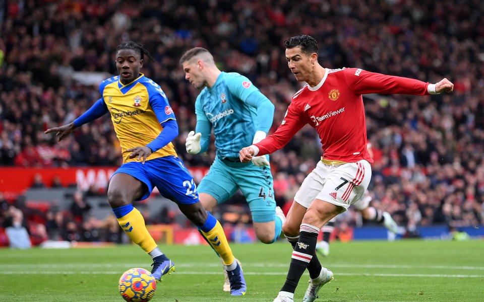 Манчестър Юнайтед - Саутхемптън 1:1 / Висша лига, 25-и кръг