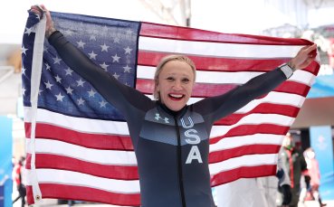 36-годишна спечели олимпийската титла на монобоб