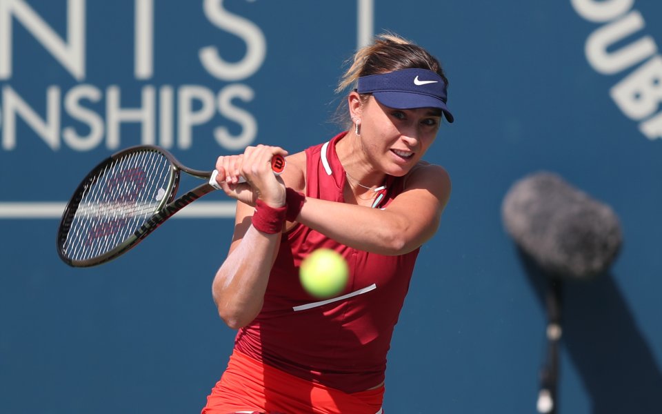 Поставената под номер три Паула Бадоса отпадна в първия кръг