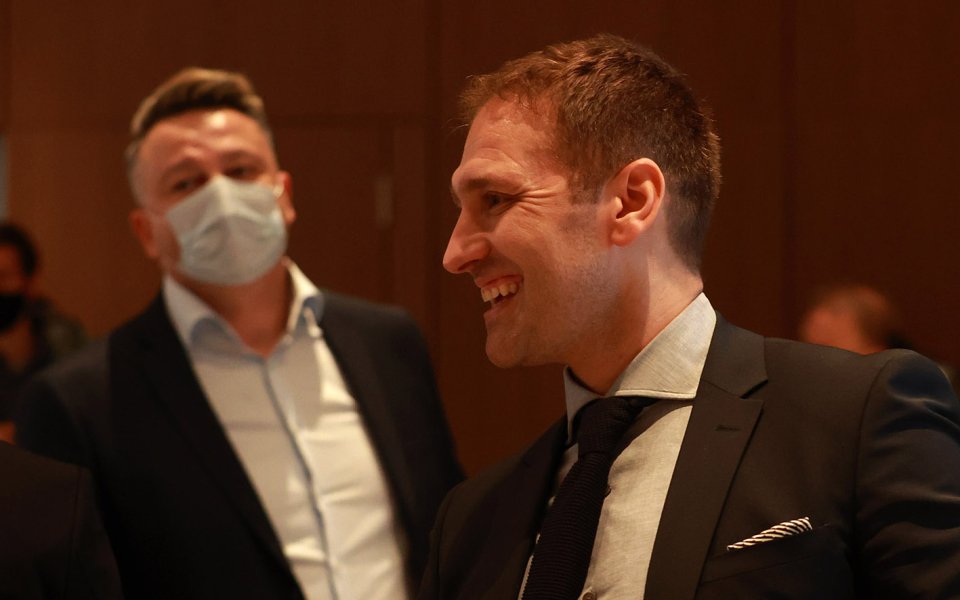 Димитър Бербатов и Стилиян Петров - среща в София