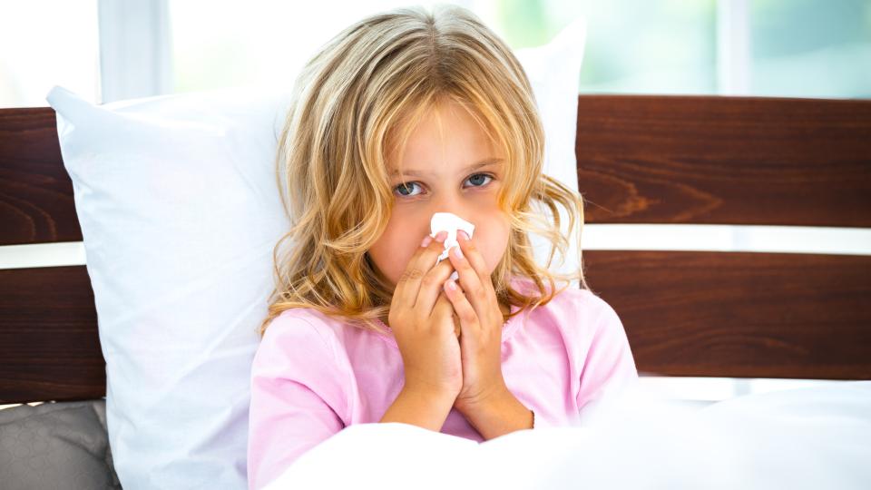 грип деца