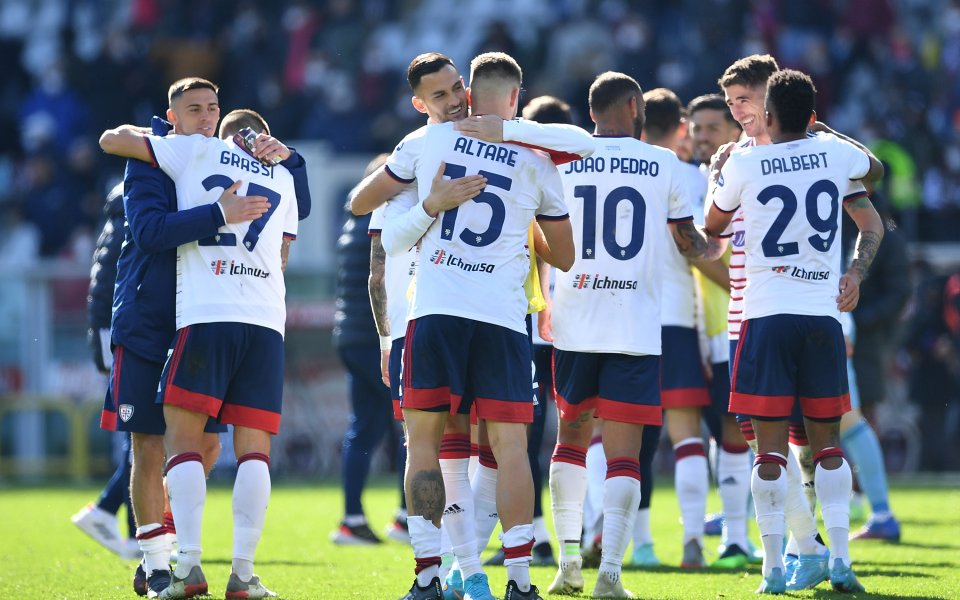 Каляри постигна важна победа в борбата си за оставане в