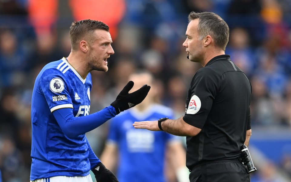 Голмайсторът на Лестър Джейми Варди за първи път попадна в