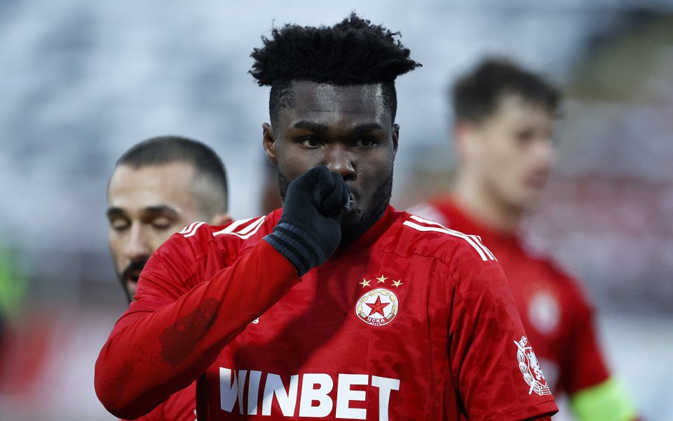 Нападателят на ЦСКА Жорди Кайседо изрази надежда, че в неделя