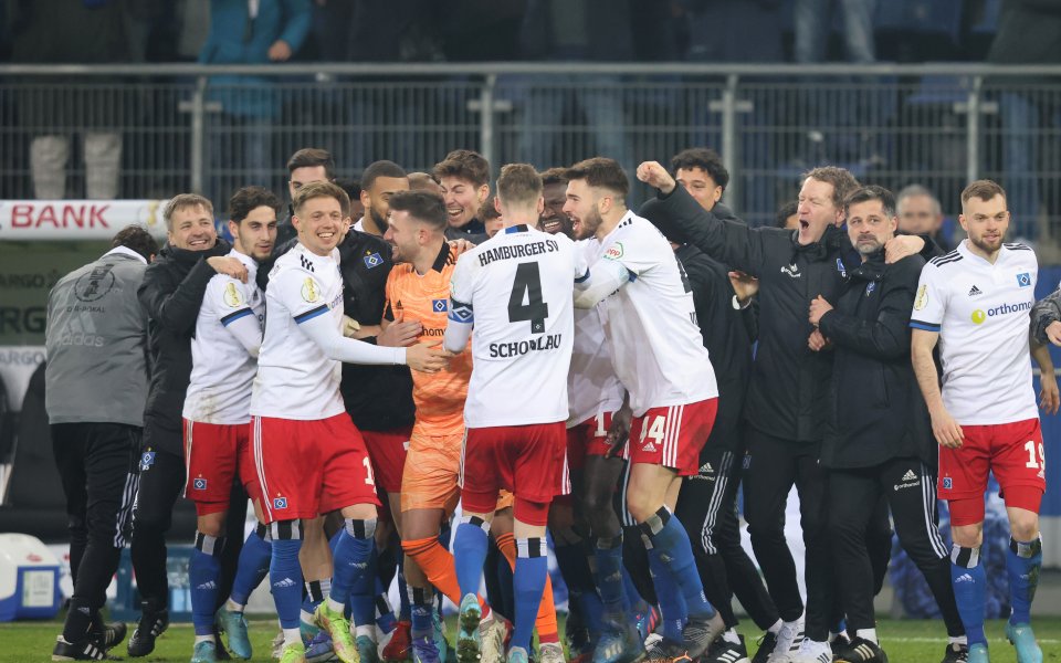 Втородивизионният Хамбургер стигна до финалната четворка на турнира след победа