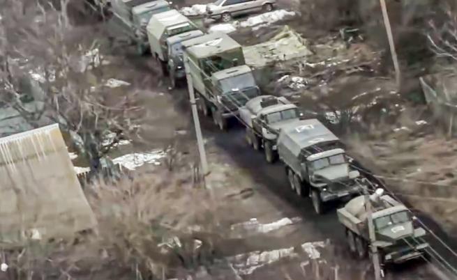 Мистериозни символи на руските танкове в Украйна