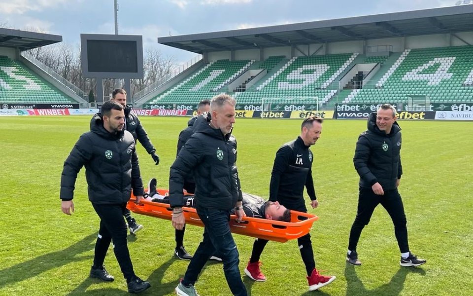 Лудогорец продължава да подобрява медицинското оборудване на стадион "Хювефарма Арена",