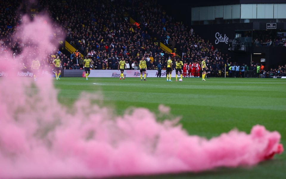 Уотфорд - Арсенал 2:3 / Висша лига, 28-и кръг