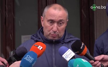 Старши треньорът на Левски Станимир Стоилов призна че при прекъсването