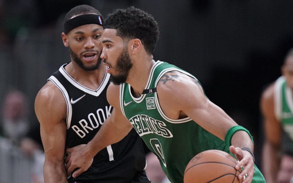 Бостън Селтикс победи Бруклин Нетс със 126:120 у дома в