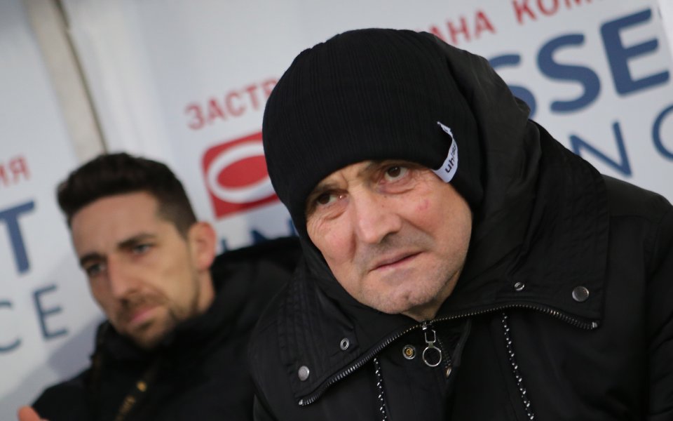 Треньорът на Славия Златомир Загорчич говори след победата с 3:0