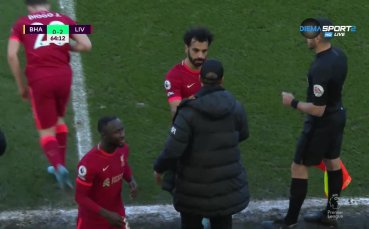 Нападателят на Ливърпул Мохамед Салах притесни треньорския щаб на червените