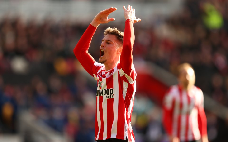 Брентфорд - Бърнли 2:0 / Висша лига, 29-и кръг, 12.03.2022 г.