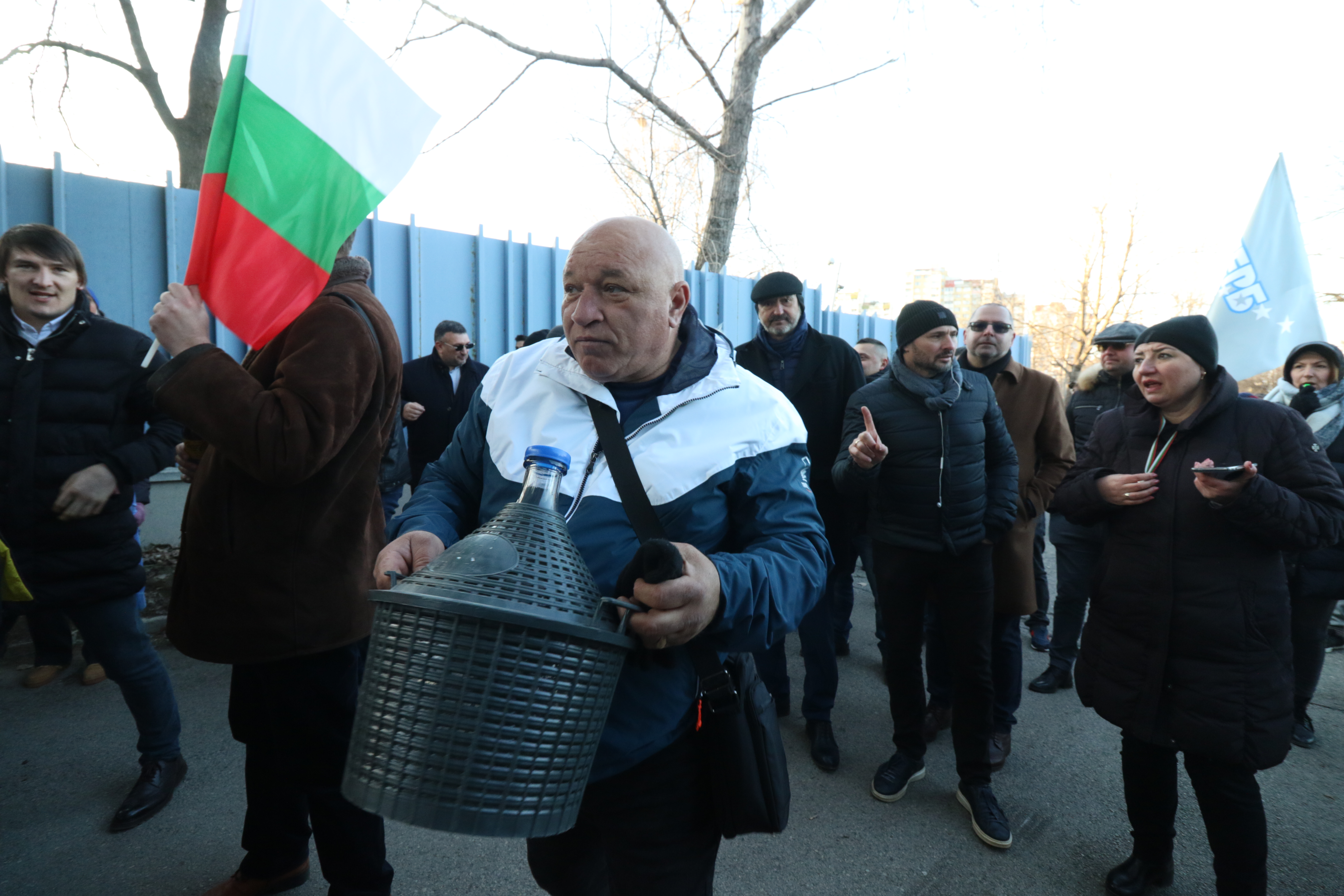 <p>Протест на ГЕРБ в подкрепа на Бойко Борисов</p>