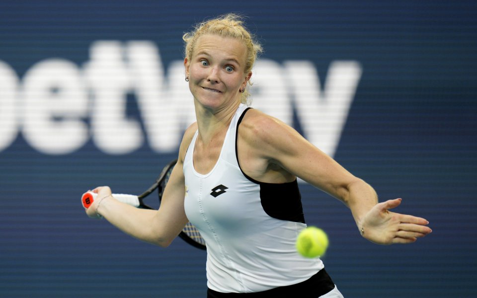 Ема Радукану - Катерина Синякова 1:2 сета (6:3, 4:6, 5:7) / WTA 1000, Маями, 1/32-финали, 24.03.2022 г.