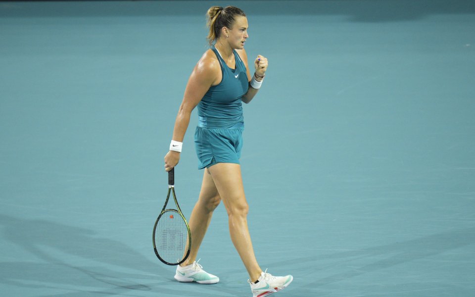 Арина Сабаленка - Ирина-Камелия Бегу 0:2 сета (4:6, 4:6) / WTA 1000, Маями, 1/32-финали, 25.03.2022 г.
