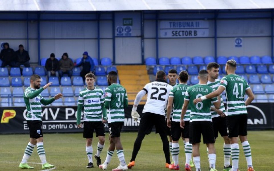 Черно море отстъпи с 0:2 на Фарул Констанца в контролна