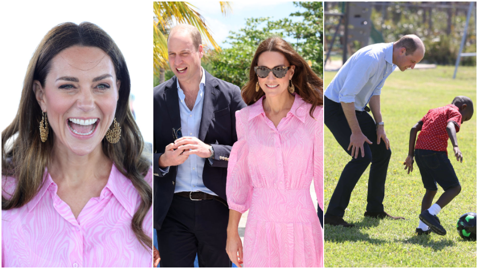 Кейт Мидълтън кралско турне Кариби