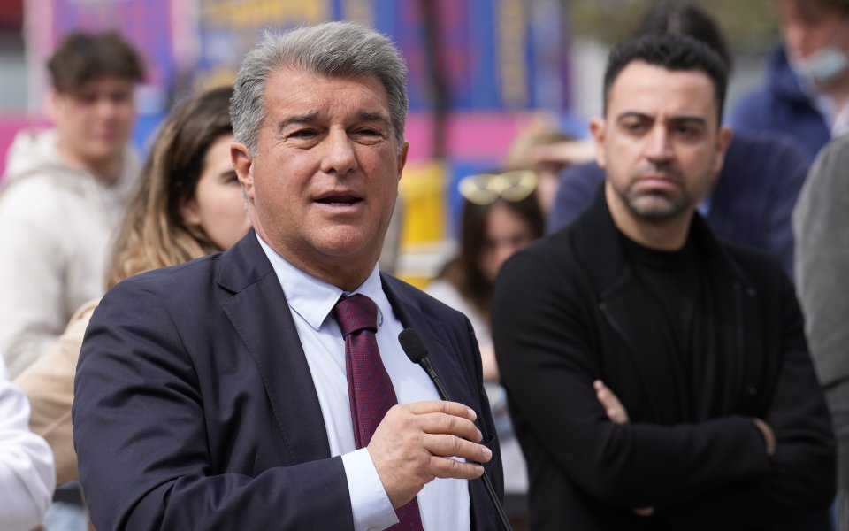 Президентът на Барселона Жоан Лапорта направи разкритие, с което потвърди,