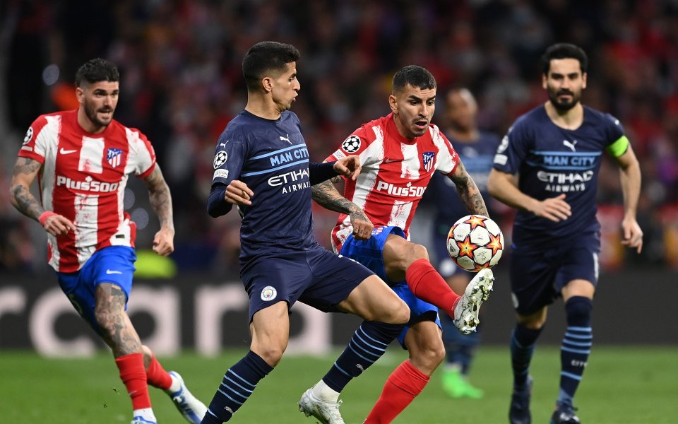 Манчестър Сити завоюва бойко 0:0 на "Уанда Метрополитано" в Мадрид