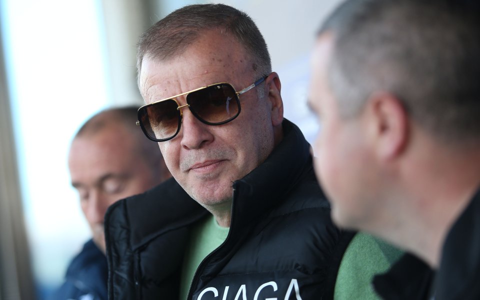 Собственикът на Левски, Наско Сираков, направи изявление по време на