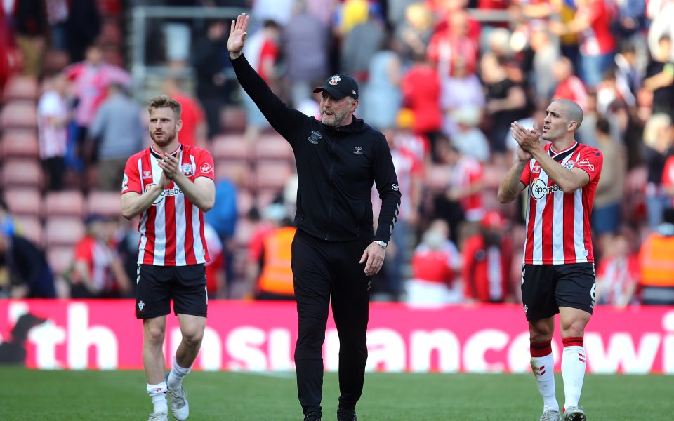 Мениджърът на Саутхамптън - Ралф Хазенхютъл, увери, че неговият отбор