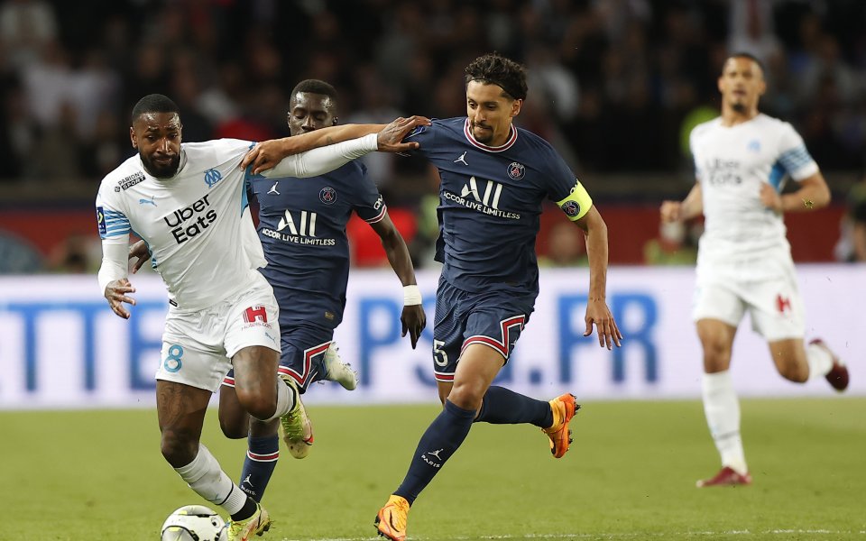 Защитникът на ПСЖ Маркиньос не е доволен от поведението на