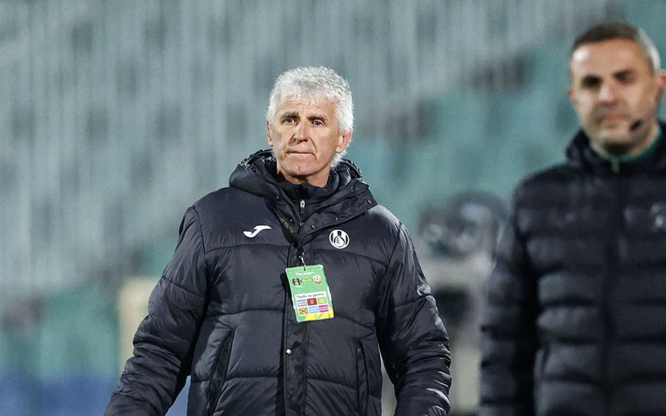 Наставникът на Локо София, Иван Колев, остана разочарован от поведението