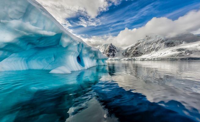 Рязък спад в ледената покривка в Антарктида