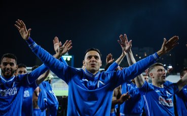 Халфът на Левски Георги Миланов говори след победата на Тича