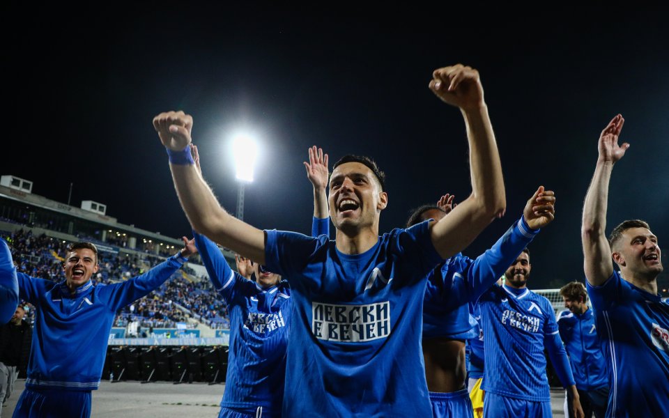Звездата на Левски Георги Миланов изигра един от най-силните си