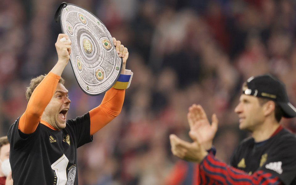 Байерн Мюнхен ще бъде награден с шампионската титла на Германия