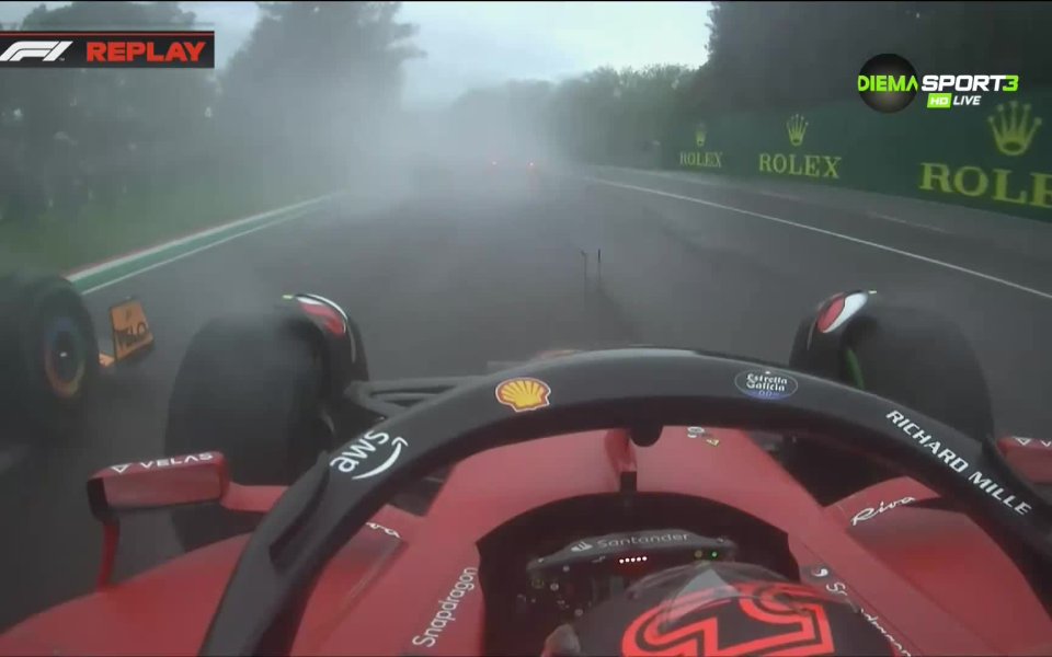 На старта Макс Ферстапен не даде никакъв шанс на Шарл