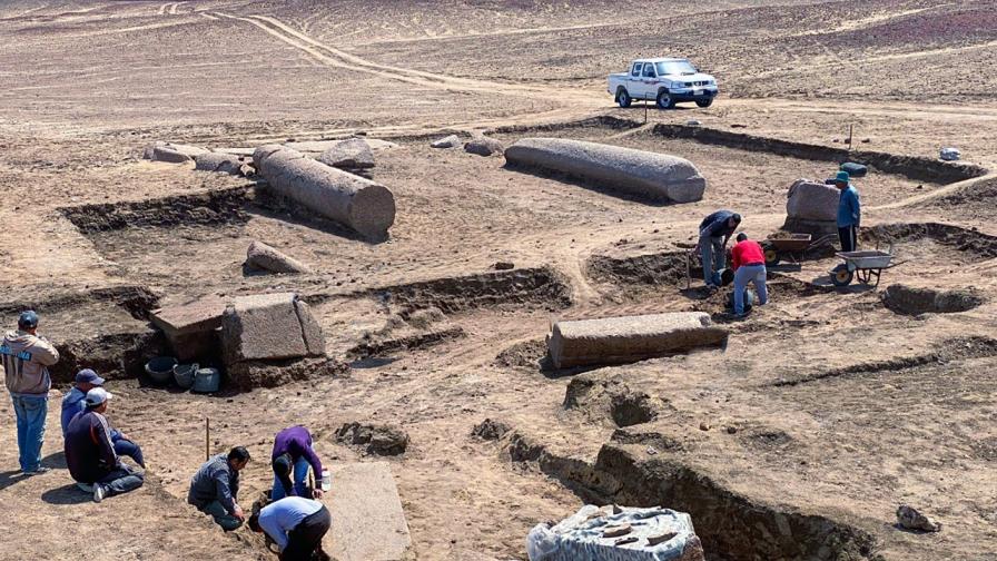 Египетска археологическа експедиция откри гръцко-римски храм на Зевс в Тел ел Фарама в Северен Синай