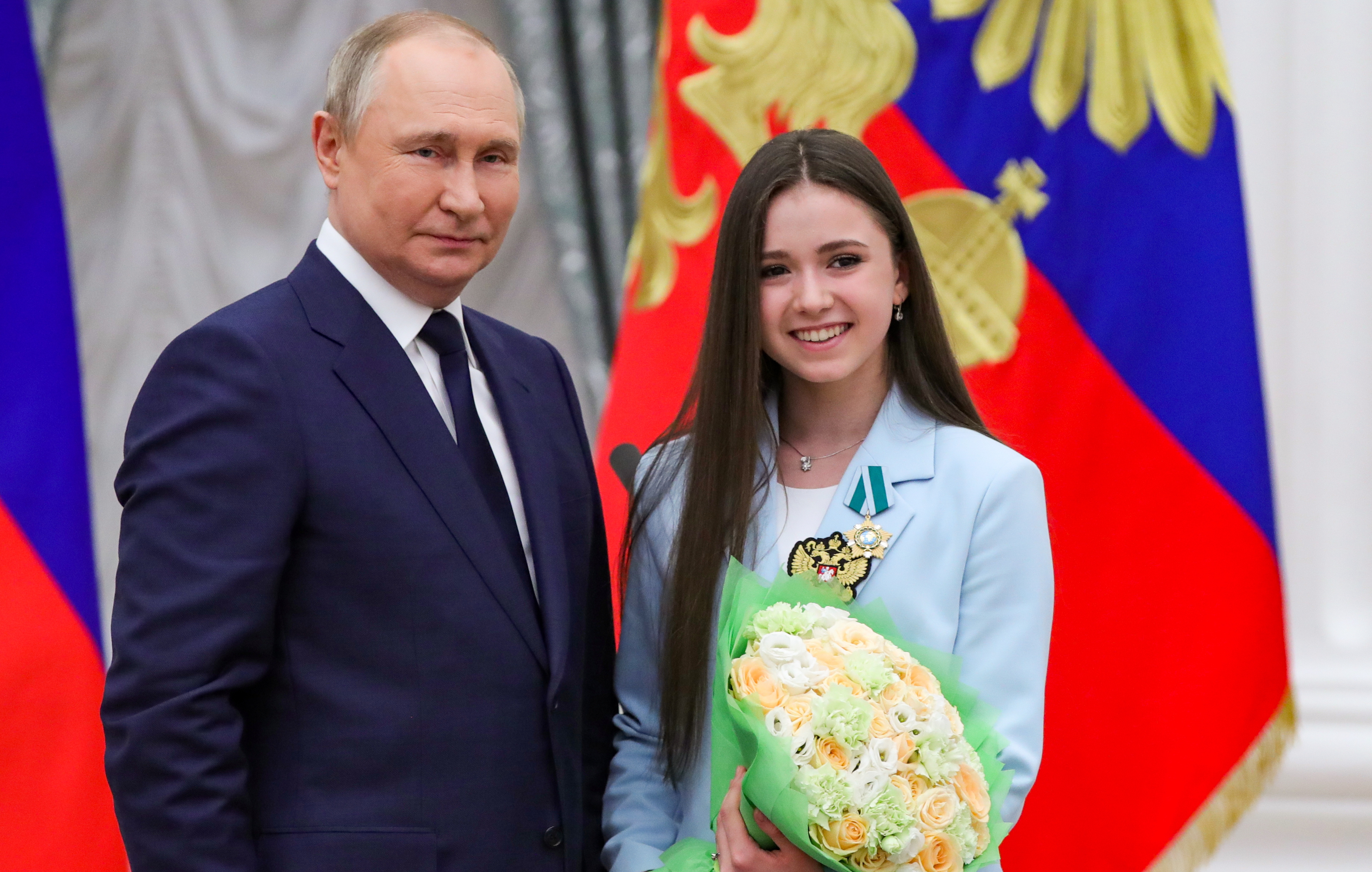 <p>Руският президент Владимир Путин награди олимпийци от Зимните игри в Пекин</p>