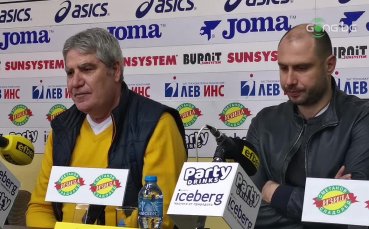 Пресконференция на Хебър след втората поредна титла