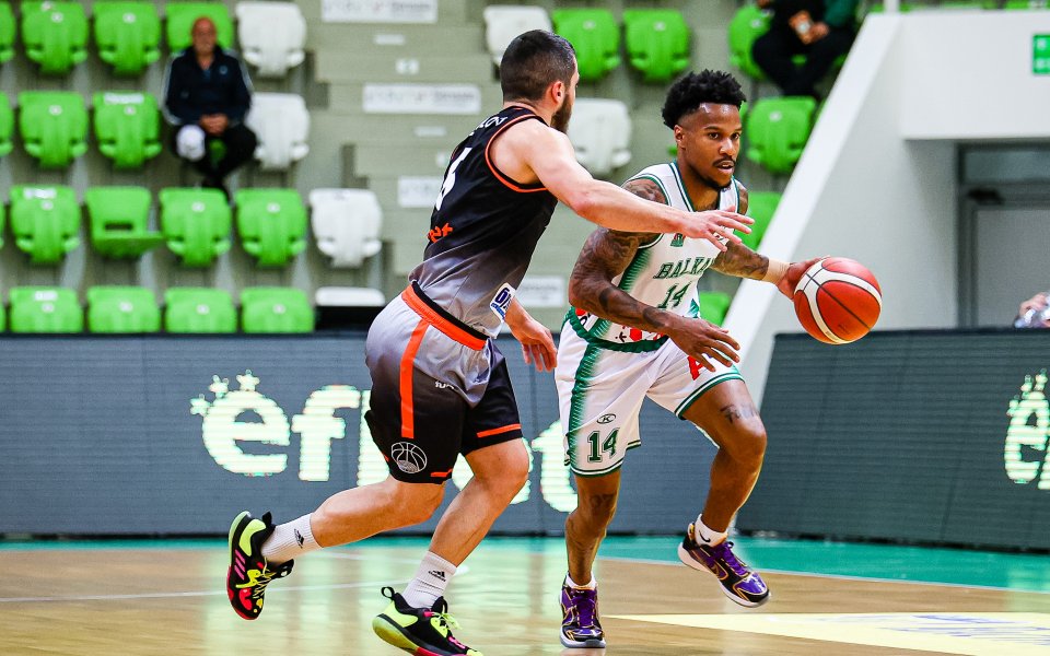 Балкан надигра Академик Пловдив с 80:73 (23:15, 22:19, 14:17, 21:22)