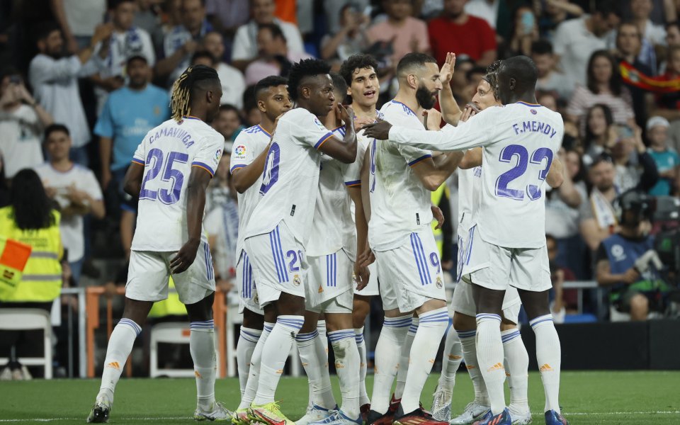 Реал Мадрид и Леванте играят при 3:0 в мач от