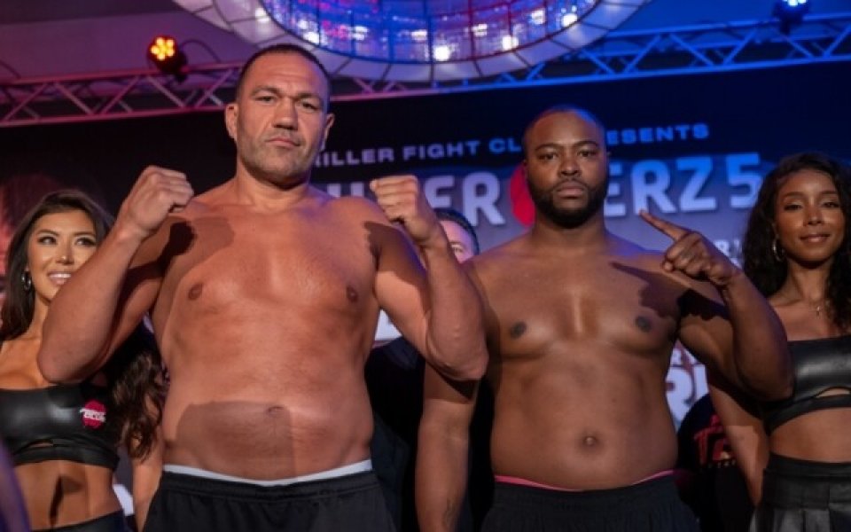 Here comes his opponent! The 2x world title challenger, Kubrat