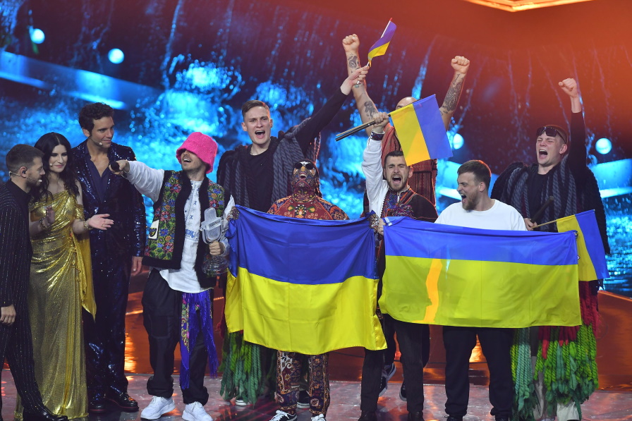 <p>Украйна спечели Евровизия</p>